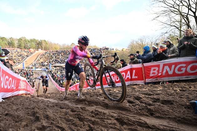 UCI World Cup Zonhoven ZONHOVEN, BELGIUM - DECEMBER 22 : Schreiber Marie (LUX) of Sd Workx in action pictured during the UCI Zonhoven World Cup on December 22, 2024 in Zonhoven, Belgium, 22 12 2024 Zonhoven Belgium  Copyright: xBillyxCeustersx