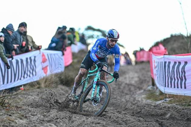 UCI World Cup Zonhoven ZONHOVEN, BELGIUM - DECEMBER 22 : Venturini Clement pictured during the UCI Zonhoven World Cup on December 22, 2024 in Zonhoven, Belgium, 22 12 2024 Zonhoven Belgium  Copyright: xBillyxCeustersx