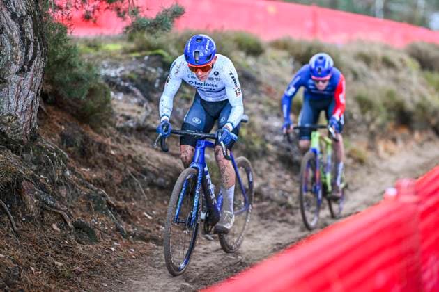 UCI World Cup Zonhoven ZONHOVEN, BELGIUM - DECEMBER 22 : Nys Thibau (BEL) of Baloise Trek Lions in action pictured during the UCI Zonhoven World Cup on December 22, 2024 in Zonhoven, Belgium, 22 12 2024 Zonhoven Belgium  Copyright: xBillyxCeustersx