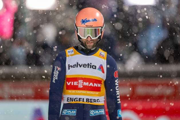 Sport Themen der Woche KW51 Ski jumping, Skispringen, Ski, nordisch - FIS WC Engelberg ENGELBERG,SWITZERLAND,22.DEC.24 - NORDIC SKIING, SKI JUMPING - FIS World Cup, large hill, men. Image shows Pius Paschke (GER).  GEPAxpictures xWolfgangxKofler