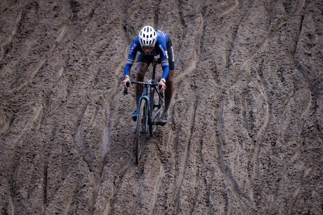 UCI Cyclocross World Cup Zonhoven 2024 ZONHOVEN, BELGIUM - DECEMBER 22 : Alvarado Ceylin Del Carmen (NED) of Fenix - Deceuninck on the podium pictured during the UCI Zonhoven World Cup on December 22, 2024 in Zonhoven, Belgium, 22 12 2024 Zonhoven Belgium  Copyright: xBcex