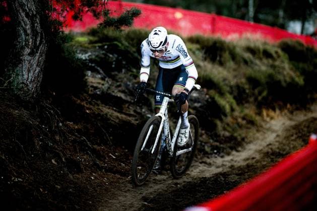 UCI Cyclocross World Cup Zonhoven 2024 ZONHOVEN, BELGIUM - DECEMBER 22 : Van Der Poel Mathieu (NED) of Alpecin - Deceuninck in action pictured during the UCI Zonhoven World Cup on December 22, 2024 in Zonhoven, Belgium, 22 12 2024 Zonhoven Belgium  Copyright: xBcex