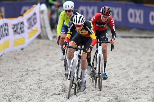 2024 Superprestige Cyclocross Mol MOL, BELGIUM - DECEMBER 23 : Cant Sanne (BEL) of Crelan - Corendon in action during the 5th leg of the women elite 2024 - 2025 Telenet Superprestige cyclocross race of Mol on December 23, 2024 in Mol, Belgium, 23 12 2024 Mol Belgium  Copyright: xNicoxVereeckenx