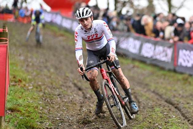 UCI Cyclocross World Cup Gavere 2024 GAVERE, BELGIUM - DECEMBER 26 : Mason Cameron (GBR) of Cyclocross Reds during the 7th leg of the UCI Cyclocross World Cup series 2024-2025 for Men Elite in Gavere, Belgium, 26 12 2024 Gavere Belgium  Copyright: xBcex