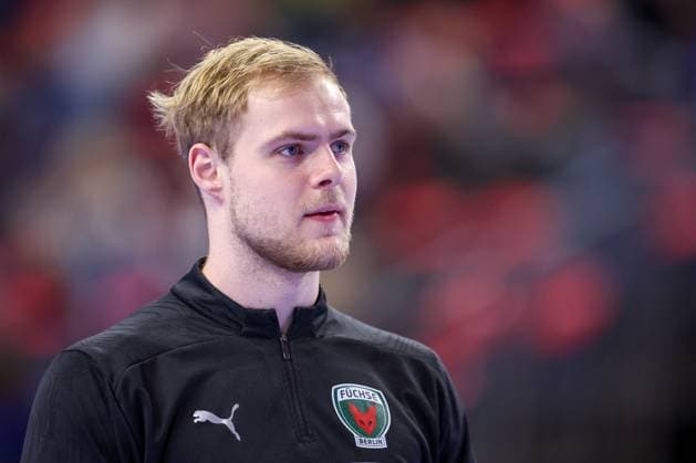 26.12.2024, Handball, 1. HBL, VfL Gummersbach - Füchse Berlin, Lanxess-Arena Köln: Matthes Langhoff (Füchse Berlin 25) Nordrhein-Westfalen Deutschland
