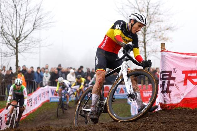 Exact Cross cyclocross Loenhout 2024 LOENHOUT, BELGIUM - DECEMBER 27 : Cant Sanne (BEL) of Crelan - Corendon during the 5th leg of the Exact Cross cyclocross series 2024-2025 in Loenhout, Belgium, 27 12 2024 Loenhout Belgium  Copyright: xJanxDexMeuleneirx