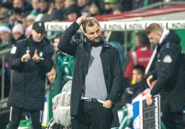 Fussball, Herren, Saison 2024 2025, 1. Bundesliga (15. Spieltag), SV Werder Bremen - 1. FC Union Berlin (4:1), Trainer Bo Svensson (1. FC Union), 21.12.2024, Copyright: xMatthiasxKochx