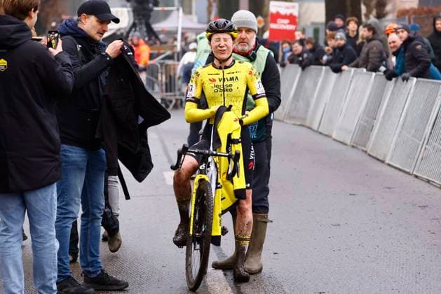 Exact Cross cyclocross Loenhout 2024 LOENHOUT, BELGIUM - DECEMBER 27 : Wolff Imogen of Visma - Leasea Bike during the 5th leg of the Exact Cross cyclocross series 2024-2025 in Loenhout, Belgium, 27 12 2024 Loenhout Belgium  Copyright: xJanxDexMeuleneirx