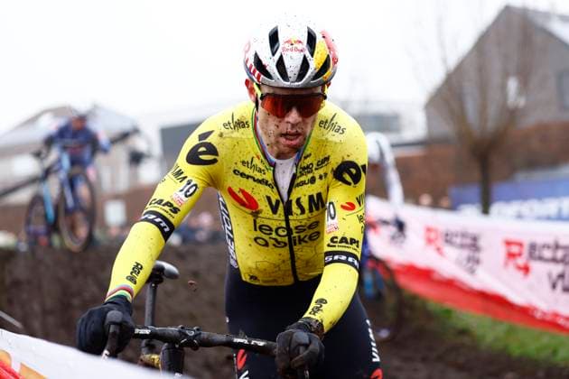 Exact Cross cyclocross Loenhout 2024 LOENHOUT, BELGIUM - DECEMBER 27 : Van Aert Wout (BEL) of Team Visma - Lease A Bike during the 5th leg of the Exact Cross cyclocross series 2024-2025 in Loenhout, Belgium, 27 12 2024 Loenhout Belgium  Copyright: xJanxDexMeuleneirx