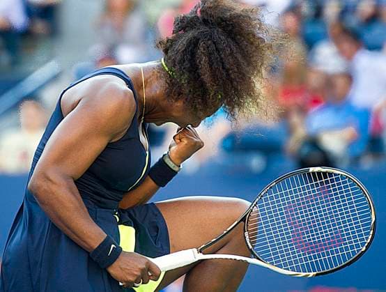 US Open tennis tournament Serena Williams defeats Victoria Azarenka in the women s finals of the US Open tennis tournament at the USTA Billie Jean King National Tennis Center in Flushing Meadow, New York, Sunday, September 9, 2012. (J. Conrad Williams Jr. Newsday MCT) Flushing Meadow NY USA EDITORIAL USE ONLY Copyright: xx 1128558 J.xConradxWilliams,xJr.x krtphotoslive573469