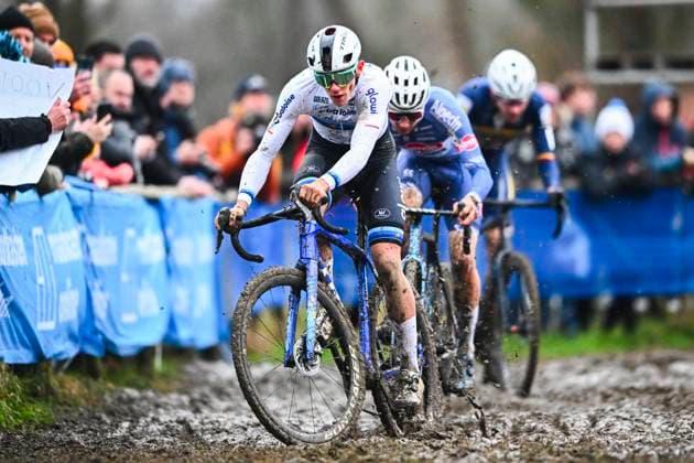 X2O Badkamers Trofee cyclocross - 2025 BAAL, BELGIUM - JANUARY 01 : Nys Thibau (BEL) of Baloise Trek Lions in action during the the 5th leg of the X2O Badkamers Trofee cyclocross series 2024-2025 in Baal, Belgium, 01 01 2025 Baal Belgium  Copyright: xGvgx