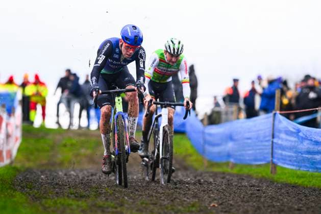 X2O Badkamers Trofee cyclocross - 2025 BAAL, BELGIUM - JANUARY 01 : Ronhaar Pim (NED) of Baloise Trek Lions in action during the the 5th leg of the X2O Badkamers Trofee cyclocross series 2024-2025 in Baal, Belgium, 01 01 2025 Baal Belgium  Copyright: xGvgx