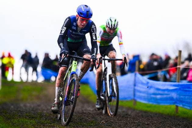 X2O Badkamers Trofee cyclocross - 2025 BAAL, BELGIUM - JANUARY 01 : Ronhaar Pim (NED) of Baloise Trek Lions in action during the the 5th leg of the X2O Badkamers Trofee cyclocross series 2024-2025 in Baal, Belgium, 01 01 2025 Baal Belgium  Copyright: xGvgx