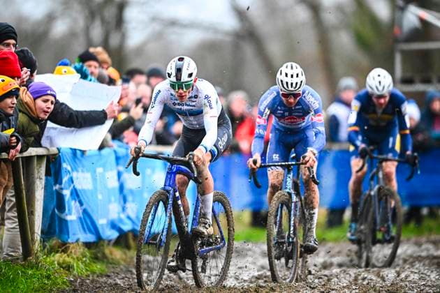 X2O Badkamers Trofee cyclocross - 2025 BAAL, BELGIUM - JANUARY 01 : Nys Thibau (BEL) of Baloise Trek Lions in action during the the 5th leg of the X2O Badkamers Trofee cyclocross series 2024-2025 in Baal, Belgium, 01 01 2025 Baal Belgium  Copyright: xGvgx