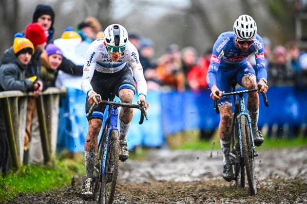 X2O Badkamers Trofee cyclocross - 2025 BAAL, BELGIUM - JANUARY 01 : Nys Thibau (BEL) of Baloise Trek Lions in action during the the 5th leg of the X2O Badkamers Trofee cyclocross series 2024-2025 in Baal, Belgium, 01 01 2025 Baal Belgium  Copyright: xGvgx