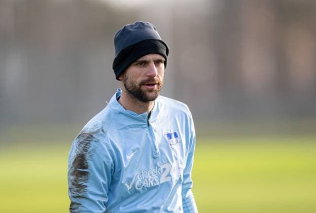 Fussball, Herren, Saison 2024 25, 2. Bundesliga, Hertha BSC, Training, Torhüter Marius Gersbeck (Hertha BSC), 02.01. 2025,