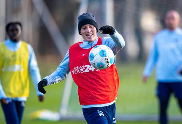 Fussball, Herren, Saison 2024 25, 2. Bundesliga, Hertha BSC, Training, Palko Dardai (Hertha BSC), 02.01. 2025,