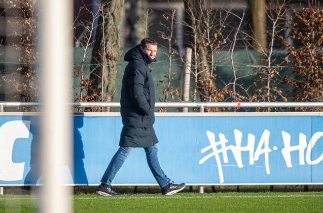 Fussball, Herren, Saison 2024 25, 2. Bundesliga, Hertha BSC, Training, Sportdirektor Benjamin Weber (Hertha BSC), 02.01. 2025,