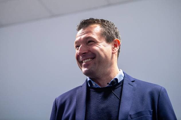 Sport Bilder des Tages Fussball, Herren, Saison 2024 25, 2. Bundesliga, Hertha BSC, Training, Medienrunde mit Sportdirektor Benjamin Weber (Hertha BSC), 03.01. 2025,