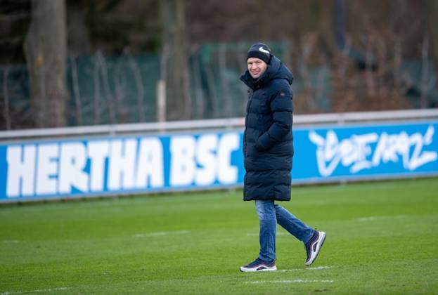 Fussball, Herren, Saison 2024 25, 2. Bundesliga, Hertha BSC, Training, Sportdirektor Benjamin Weber (Hertha BSC), 03.01. 2025,
