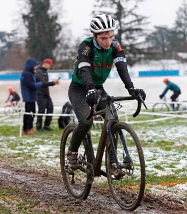 05.01.2025 7. Darmstädter Crossrennen an der Radrennbahn und 5. Lauf Elektroland24.de Cyclocross Cup hier Jugend männlich U17, U 17 hier Ben Jakob KUNZ (228 VfR Baumholder) Darmstadt Hessen Deutschland