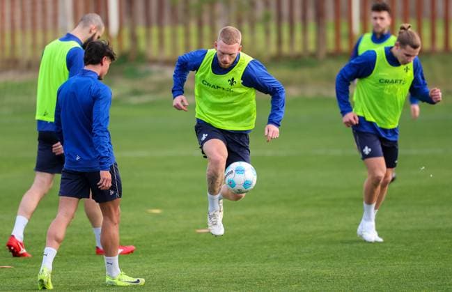 Fussball - 2. BL - Trainingslager SV Darmstadt 98 - El Saler - 05.01.25, -