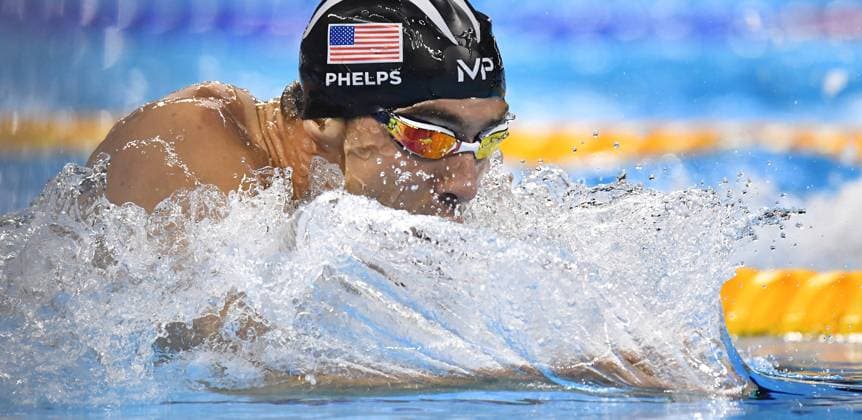 David Whitley column Michael Phelps earns his 22nd career Olympic gold medal, with a victory in the 200-meter Individual Medley, during the Summer Games at the Olympic Aquatics Stadium in Rio de Janeiro, Brazil, on Thursday, Aug. 11, 2016. (Mark Reis Colorado Springs Gazette TNS) Rio de Janeiro BRA EDITORIAL USE ONLY Copyright: xx 1207116 MarkxReisx krtphotoslive795143