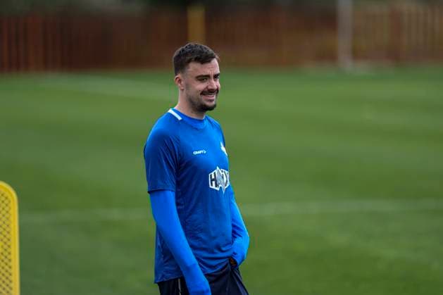 Philipp Förster beim Trainingslager SV Darmstadt 98 - in Valencia, El Saler am 06.01.25 in El Saler, Valencia xamx Foto: Alfio Marino