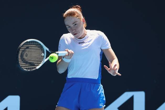 Ella Seidel (GER), Australian Open 2025 Melbourne Park, Melbourne, Victoria, Australia. Copyright: xJuergenxHasenkopfx