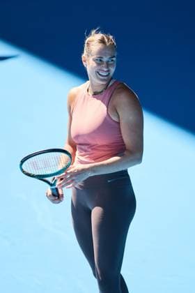 Sport Themen der Woche KW02 Sport Bilder des Tages Aryna Sabalenka during a practice session Australian Open, Tuesday Previews, Tennis, Melbourne Park, Melbourne, Australia - 07 Jan 2025  Copyright: xRachelxBach Shutterstockx 15078714g