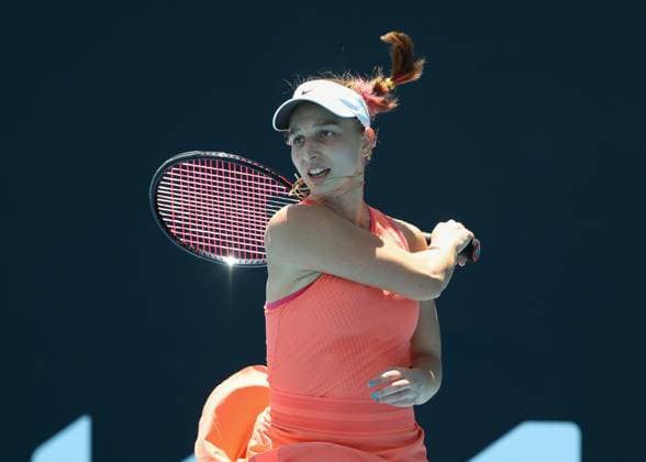 Tamara Korpatsch (GER), Australian Open 2025 Melbourne Park, Melbourne, Victoria, Australia. Copyright: xJuergenxHasenkopfx