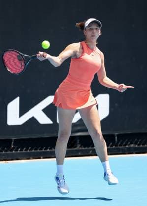 Tamara Korpatsch (GER), Australian Open 2025 Melbourne Park, Melbourne, Victoria, Australia. Copyright: xJuergenxHasenkopfx