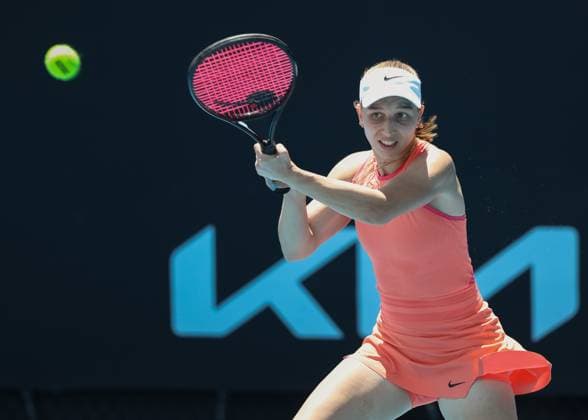 Tamara Korpatsch (GER), Australian Open 2025 Melbourne Park, Melbourne, Victoria, Australia. Copyright: xJuergenxHasenkopfx