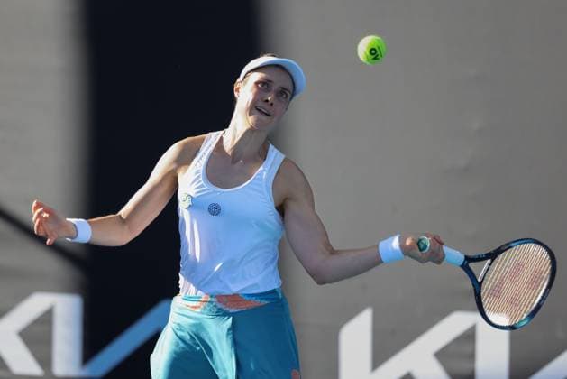 Marie Benoit (BEL), Australian Open 2025 Melbourne Park, Melbourne, Victoria, Australia. Copyright: xJuergenxHasenkopfx