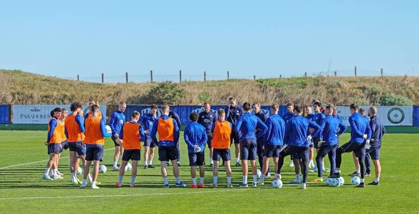 Fussball - 2. BL - Trainingslager SV Darmstadt 98 - El Saler - Tag 3 - 07.01.25, -