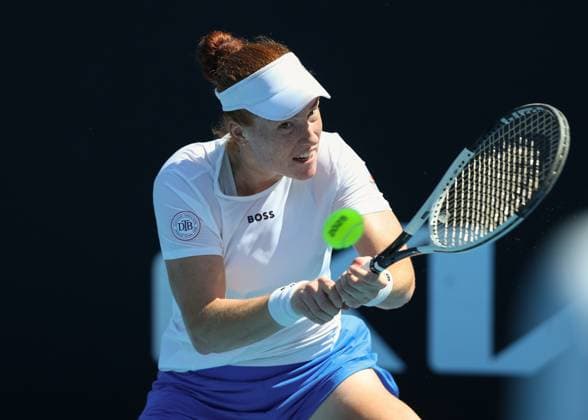 Ella Seidel, Australian Open 2025 Melbourne Park, Melbourne, Victoria, Australia. Copyright: xJuergenxHasenkopfx