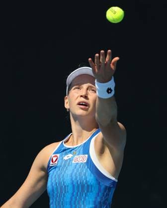 Sinja Krauss (AUT), Australian Open 2025 Melbourne Park, Melbourne, Victoria, Australia. Copyright: xJuergenxHasenkopfx