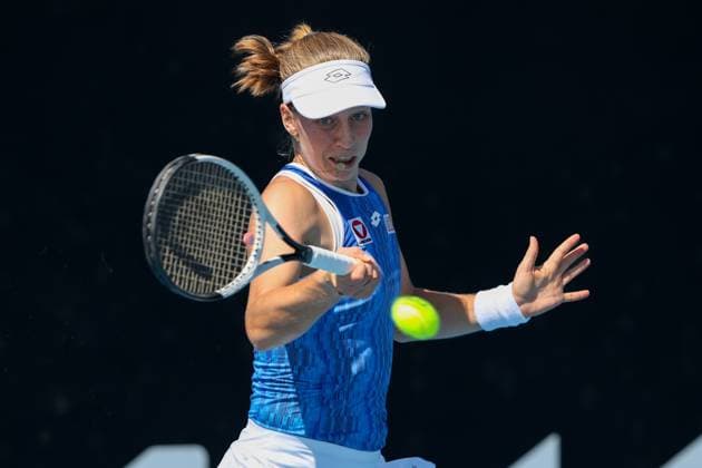 Sinja Krauss (AUT), Australian Open 2025 Melbourne Park, Melbourne, Victoria, Australia. Copyright: xJuergenxHasenkopfx