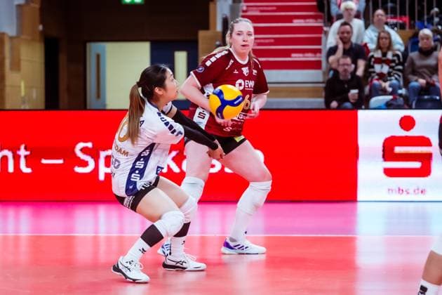 CEV Challenge Cup SC Potsdam - C.S.M. Targoviste; 08.01.2025 CEV Challenge Cup SC Potsdam - C.S.M. Targoviste; Yurika Bamba 10 Copyright: xBEAUTIFULxSPORTS NicolxMarschallx