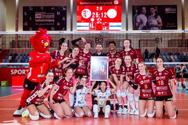 CEV Challenge Cup SC Potsdam - C.S.M. Targoviste; 08.01.2025 CEV Challenge Cup SC Potsdam - C.S.M. Targoviste Copyright: xBEAUTIFULxSPORTS NicolxMarschallx