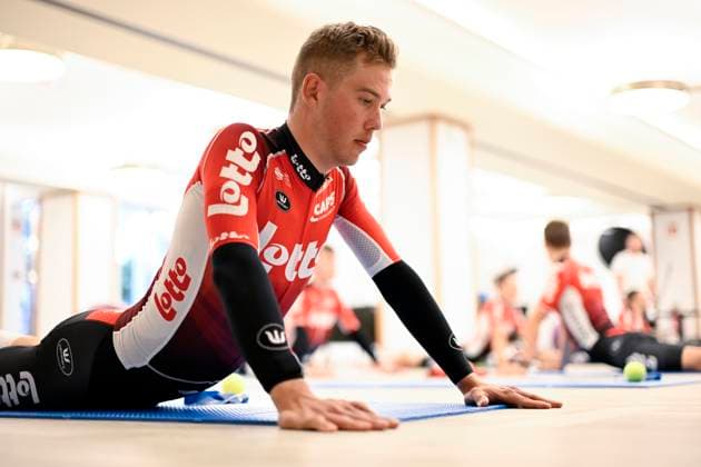Lottto Cycling Team 2025 Training DENIA, SPAIN - JANUARY 09 : Gregaard Jonas (NOR) of Lotto pictured during a Lotto Cycling Team 2025 team training session at the Marriott Golf Hotel on January 09, 2025 in Denia, Spain, 09 01 2025 Denia Spain  Copyright: xNicoxVereeckenx