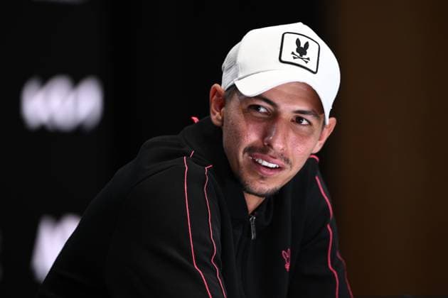 TENNIS AUSTRALIAN OPEN, Alexei Popyrin of Australia during a press conference, PK, Pressekonferenz ahead of the Australian Open at Melbourne Park in Melbourne, Friday, January 10, 2025. ( NO ARCHIVING, EDITORIAL USE ONLY, NO USE IN BOOKS WITHOUT CONSENT Melbourne Victoria Australia  Copyright: xJOELxCARRETTx 20250110142564913250