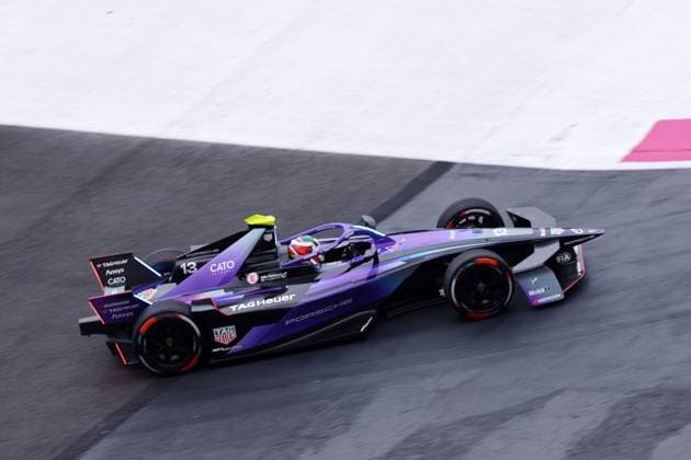 Antonio Felix da Costa (POR) Porsche, FIA Formel E Weltmeisterschaft Saison 11, Mexiko City E- Prix, 10.01.2025, Mexiko, 1. freies Training