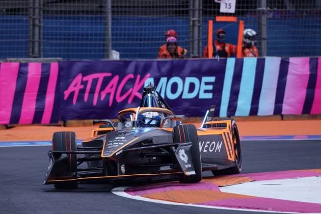Sam Bird (GBR) McLaren, FIA Formel E Weltmeisterschaft Saison 11, Mexiko City E- Prix, 10.01.2025, Mexiko, 1. freies Training