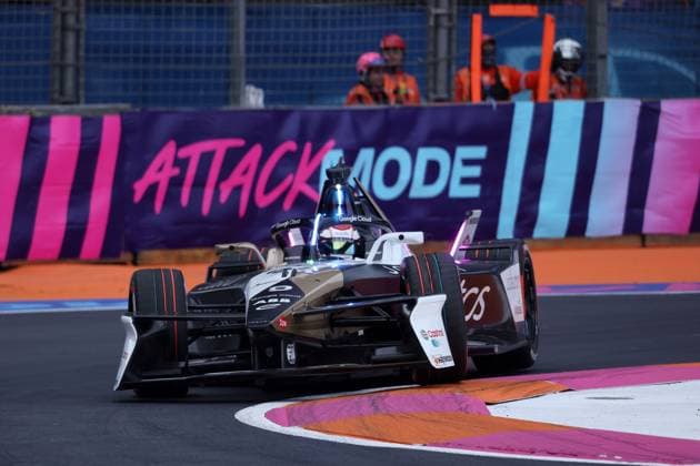 Mitch Evans (NZL) Jaguar, FIA Formel E Weltmeisterschaft Saison 11, Mexiko City E- Prix, 10.01.2025, Mexiko, 1. freies Training