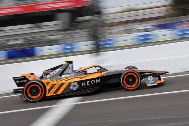 Taylor Barnard (GBR) McLaren, FIA Formel E Weltmeisterschaft Saison 11, Mexiko City E- Prix, 10.01.2025, Mexiko, Shake down