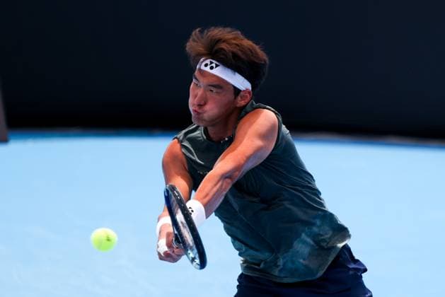 January 11, 2025: MELBOURNE, AUSTRALIA - JANUARY 11: Yunchaokete Bu of China during practice ahead of the 2025 Australian Open at Melbourne Park on January 11, 2025 in Melbourne, Australia. - ZUMAp121 20250111_zsp_p121_022 Copyright: xChrisxPutnamx