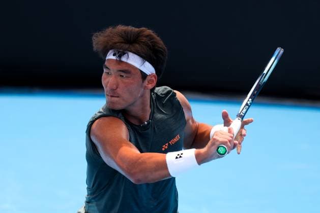 January 11, 2025: MELBOURNE, AUSTRALIA - JANUARY 11: Yunchaokete Bu of China during practice ahead of the 2025 Australian Open at Melbourne Park on January 11, 2025 in Melbourne, Australia. - ZUMAp121 20250111_zsp_p121_023 Copyright: xChrisxPutnamx