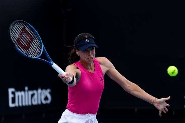 January 11, 2025: MELBOURNE, AUSTRALIA - JANUARY 11: Ajla TomljanoviÄ¡ of Australia during practice ahead of the 2025 Australian Open at Melbourne Park on January 11, 2025 in Melbourne, Australia. - ZUMAp121 20250111_zsp_p121_027 Copyright: xChrisxPutnamx