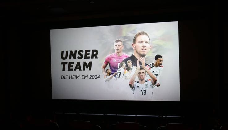 Stuttgart , Doku Unser Team Die Heim-EM 2024 im CinemaxX Stuttgart SI-Centrum ,